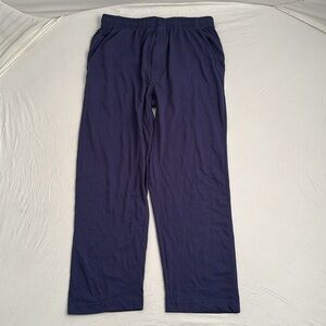 Active Joe navy blue lightweight stretch waist drawstring pajama pants